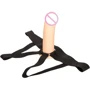 Полый страпон с удлиняющей насадкой CalExotics PPA with Jock Strap - , 17,75х5 см