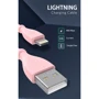 Кабель T-PHOX USB Cable to Lightning Kitty 1m Pink (T-L817 Pink) фото 9