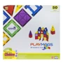 Конструктор Playmags магнитный набор 50 эл. (PM152): Рекомендуемый возраст от 3 лет