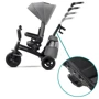 Триколісний велосипед Kinderkraft Easytwist Platinum Grey (KKRETWIGRY0000): Гальма Ножний