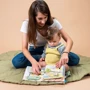 Развивающая мягкая книга Taf Toys Бизибук зайчонок (13355)