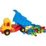 Грузовик с конструктором Wader Multi Truck 84 детали (39221)