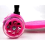 Дитячий самокат MAXI. Pink (всі колеса світяться): Тип гальма ножний