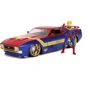 Машинка металлическая Jada Marvel Ford Mustang Мах (1973) c фигуркой Капитан Марвел, масштаб 1:24 (253225009)