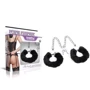 Оковы LOVETOY Fluffy Leg Cuffs, Black