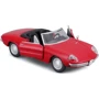 Автомодель Bburago – Alfa Romeo Spider 1966 (красная 1:32) (18-43047) фото 5