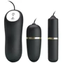 Виброяйцо-электростимулятор Pretty Love Double Vibro-Bullets, BI-014878