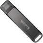 USB-флешка SanDisk 256GB iXpand Drive Luxe Type-C /Lightning Black (SDIX70N-256G-GN6NE): Стандарт USB USB Type-C / Lightning
