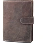 Мужской кошелек 4U Cavaldi коричневый (DNKN01L-HT-brown)