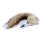 Анальная пробка S с хвостом BOSS of TOYS Boss Series - Fox TAIL Brown XL, BS6400098