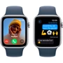 Apple Watch SE 2 2023 44mm GPS Silver Aluminum Case with Storm Blue Sport Band - M/L (MREE3) UA: Длина ремешка 160-210 мм