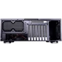 Корпус Silverstone GD08B (SST-GD08B): Материал передней панели сталь