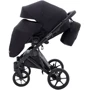 Коляска универсальная 2 в 1 Bair Kiwi Plus Soft BKP-452 черный (680905) фото 7
