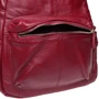 Женский рюкзак Keizer красный (K1339-red): Фактура Матовая, Зернистая