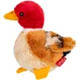 Игрушка для собак Утка с пищалкой GiGwi Plush плюш 11 см (75065)