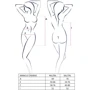 Эротическое мини-платье Passion MIRACLE CHEMISE white 4XL/5XL