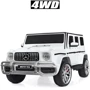 Дитячий електромобіль Bambi Racer Джип Mercedes білий (M 4259EBLR-1) фото 9