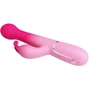 Вібратор з ротацією та поштовхами LYBAILE Pretty Love Dejon Pink (BW-500014-4)