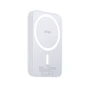 Зовнішній акумулятор WIWU Power Bank 5000mAh MagSafe Wireless Charger 15W White (SC5000A)