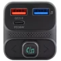 Зарядное устройство Proove Car Charger USB+USB-C FM Launcher Luxor SE PD+QC3.0 36W Gray (FMLX20120003): Особенности Power Delivery (PD), Быстрая зарядка, USB-C