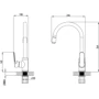 Смеситель для кухонной мойки Corso Marmore DB-4B138C