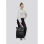 Жіноча сумка-рюкзак Sambag Shopper чорна (93541001): Фактура Матовая, Гладкая