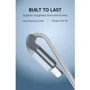 Кабель Romoss Cable USB-C to Lightning CB1737 9V 3A 1m Gray (CB1737-631-G43H): Длина 1 м