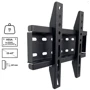 Кронштейн для ТВ Charmount TV02F Black: Назначение для ТВ, для мониторов