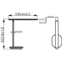 Лампа настольная Philips LED Reading Desk lamp Ivory белый: Тип Настольные лампы