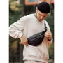 Мужская поясная сумка Sambag Hoso MTS черная (82333101m): Тип ручки Без ручки, Поясной ремень