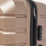 Валіза Ricco Grande М золотиста (T1ABS500gold-M): Стиль Повседневный (Casual)