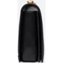 Женская сумка кросс боди GUESS ABEY CROSSBODY FLAP черная (HWVB8558210-BLA): Фактура Матовая, Гладкая