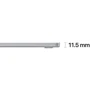 Apple MacBook Air 15" M2 512GB Silver (MQKT3UA/A) 2023 : Оперативная память 8 ГБ