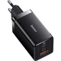 Зарядное устройство Baseus Wall Charger GaN5 Pro 2xUSB-C+USB 65W with USB-C Cable Black (CCGP120201): Тип сетевое