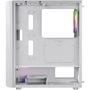 Корпус Logic concept ARAMIS MESH+GLASS ARGB fans 4x120mm WHITE (AT-ARAMIS-20-0000000-0002): Материал передней панели пластик и металл