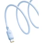 Кабель Baseus USB Cable to USB-C Silky Series 100W 1m Blue (P10377703313-00): Длина 1 м