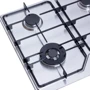 Варочная поверхность газовая Perfelli HGM 61614 I: Рабочая поверхность нержавеющая сталь
