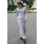 Сукня FLFashion Амелі ХПА 3124 48 сіре повсякденне довге максі: Вид Повсякденні сукні