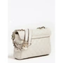Жіноча сумка через плече Guess Illy Convertibe Crossbody Flap світло-сіра (HWVG7970210-GRY): Стать жіночий
