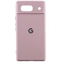 Чехол для телефонов Lakshmi Silicone Case with Logo Full Camera Pink Sand for Google Pixel 8a