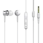 Наушники Baseus Lark Series Wired Earphones Silver (WEBASEEJ-LA0S)