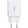 Зарядний пристрій Baseus USB-C Wall Charger 1С 20W White (CCFS-SN02): Кількість USB-портів 1