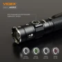 Фонарь туристический Videx 1200Lm 5000K (VLF-A105Z): Дальность подсветки, м 215