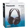 Наушники Panasonic RP-HT161E-K Black: Тип крепления оголовные