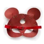 Кожаная маска мышки Art of Sex - Mouse Mask, красный