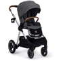 Универсальная коляска 2 в 1 Kinderkraft Everyday Dark Gray (KSEVER00DGR2000): Пол ребенка Для девочек