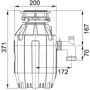 Подрібнювач харчових відходів Franke Turbo Elite TE-75 (134.0535.241): Производитель Franke