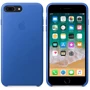 Чехол для iPhone Apple Leather Case Electric Blue (MRG92) for iPhone 8 Plus/iPhone 7 Plus: Тип чехла накладка на заднюю часть