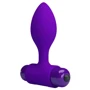 Силиконовая вибропробка Pretty Love Vibro but plag, BI-040077-1