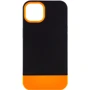 Чехол для iPhone Mobile Case TPU+PC Bichromatic Black / Orange for iPhone 12 / 12 Pro
